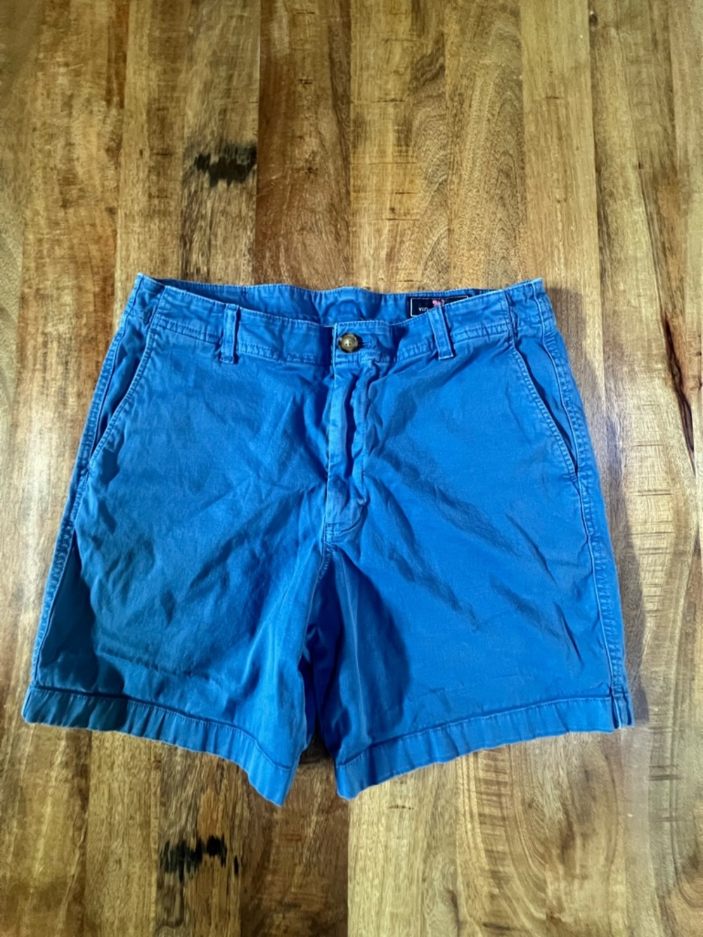 Vineyard Vines Blue Cotton Casual Shorts
